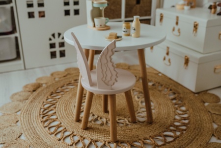 Set-masuta-cu-scaun-copii-ingeras-roz