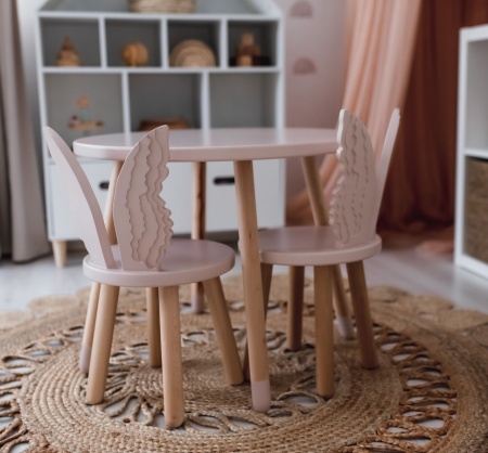 Set-masuta-rotunda-roz-si-2-scaunele-ingeras-roz