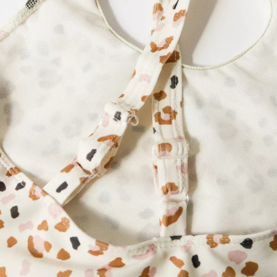 Costum de baie intreg UPF 50+ Leopard Beige - Img 4