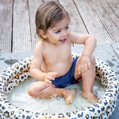 Piscina bebeluși animal print- 60 cm- 2 inele