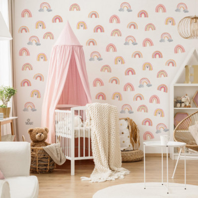Stickers Watercolor Rainbows