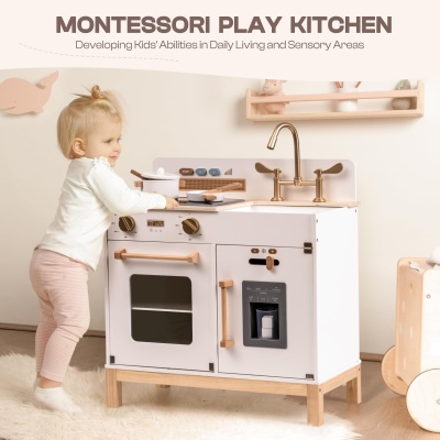 Bucatarie copii din lemn Montessori - Img 7