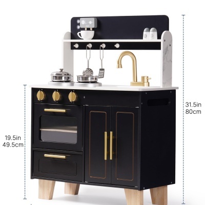 Bucatarie copii din lemn Obsidian - Img 4