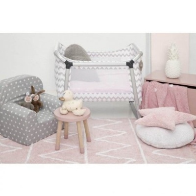Covor copii bumbac 120x160 cm Pink Hippy Canals