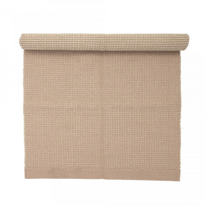 Covor crem din bumbac 80x200 cm Yacin