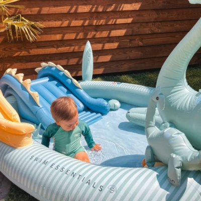 Piscina gonflabila copii Dino 210 cm