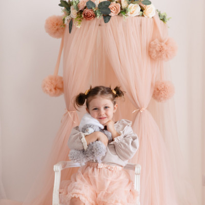Baldachin Soft Peach - Puff Line