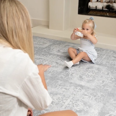 Covor puzzle Parisa Gri