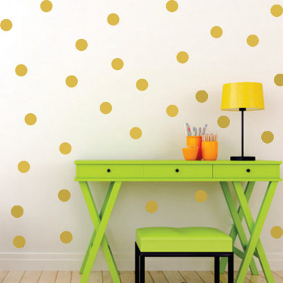 Sticker Golden Dots