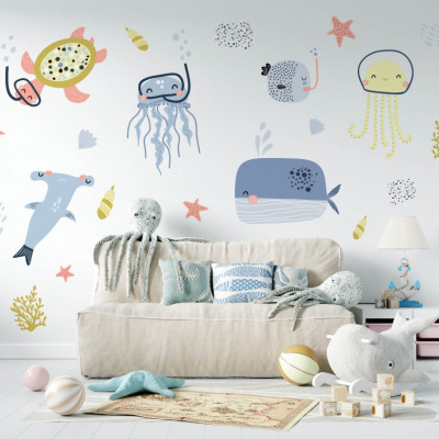 Stickers Underwater