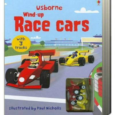 WIND UP racing cars