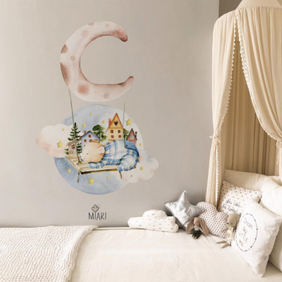 Sticker Sleeping Bear