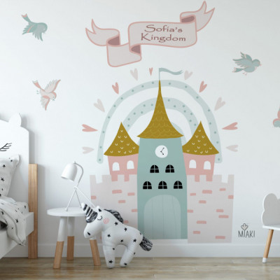 Sticker Princess in a Castle