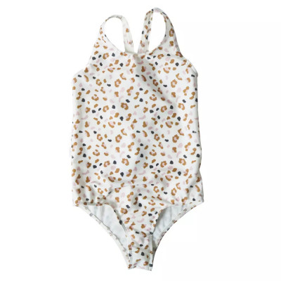 Costum de baie intreg UPF 50+ Leopard Beige - Img 2