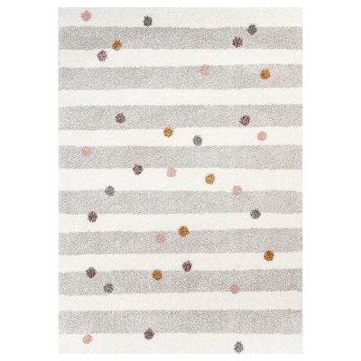 Covor copii Stripes & dots Bej