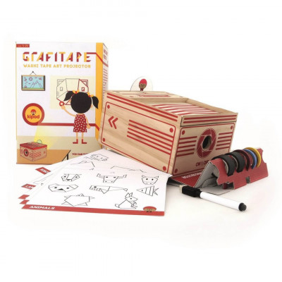 Joc proiector din lemn Grafitape, Kipod Toys
