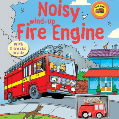Noisy WIND UP fire engine