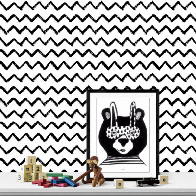 Sticker Geometric Lines