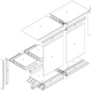 Cassonetto PVC bianco 700 x 400 x 150 - Img 2