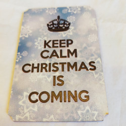 Magnet de frigider-Keep calm Christmas...