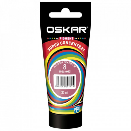 OSKAR PIGMENT 8 ROSU OXID 30ML