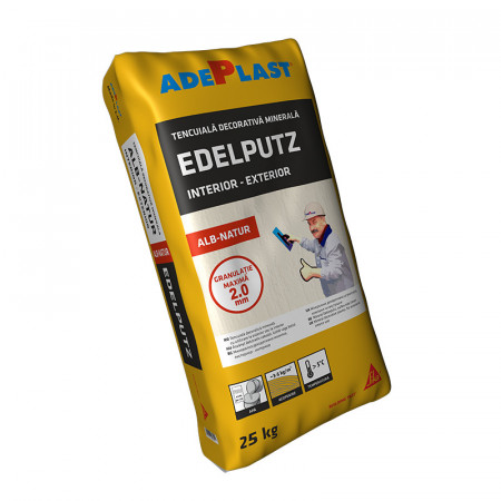 TENCUIALA DECO EDELPUTZ ALB NATUR ADP 1-2 25 KG
