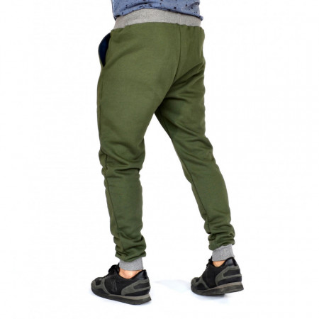 МЪЖКО KHAKI ДОЛНИЩЕ SLIM FIT ЕСЕН/ЗИМА ВАТИРАНО - Img 4