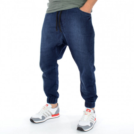 HERREN DENIM DROP CROTCH PANTS SPRING TRENDFIELD - Img 2