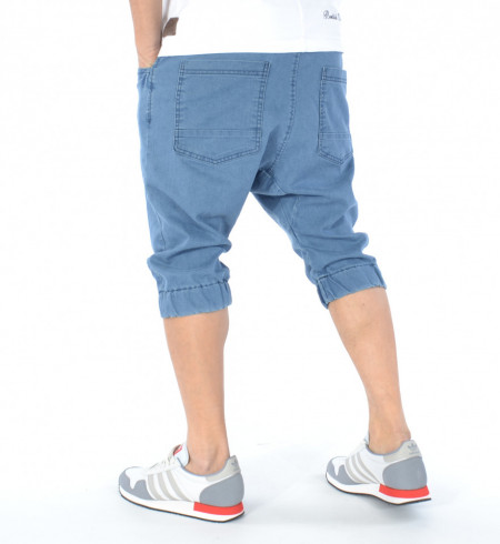 HERREN DENIM DROP CROTCH SHORTS TRENDFIELD - Img 2