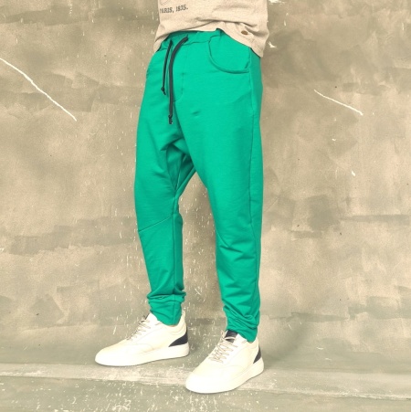 HERREN DROP GROTCH STRICKPANTS TRENDFIELD FRÜHLING HERBST - Img 4