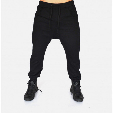 Herren Jogginghose in Übergrößen Drop Crotch Frühling/Herbst - Img 2