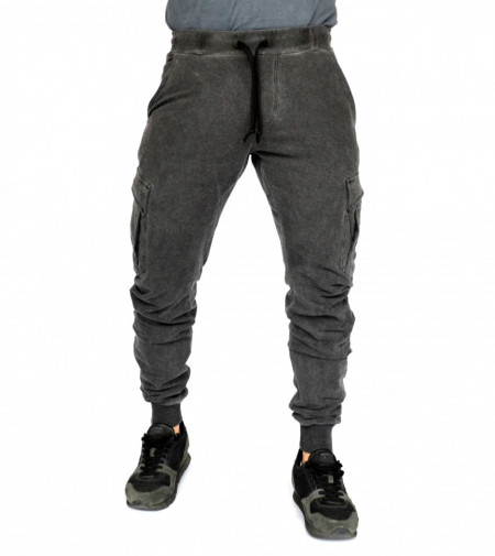 TAPERED SLIM FIT HERREN CARGO JOGGINGHOSE FRÜHLING / HERBST - Img 2