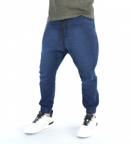 HERREN DENIM DROP CROTCH PANTS SPRING TRENDFIELD - Img 3