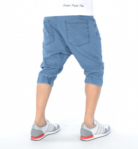 HERREN DENIM DROP CROTCH SHORTS TRENDFIELD - Img 3