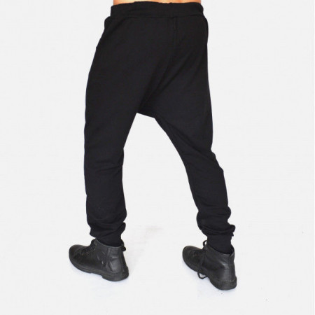 Herren Jogginghose in Übergrößen Drop Crotch Frühling/Herbst - Img 3