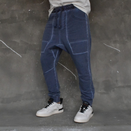 HERREN DROP GROTCH STRICKPANTS TRENDFIELD FRÜHLING HERBST - Img 2