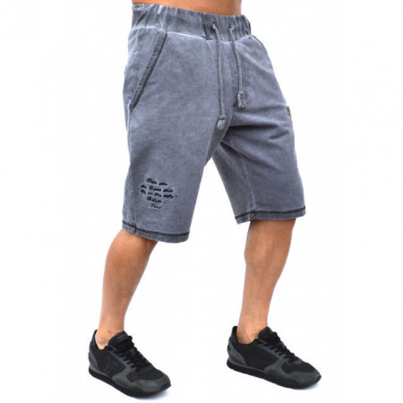 МЪЖКИ КЪСИ ПАНТАЛОНИ GREY OIL DYE RUGBY SHORTS - Img 2
