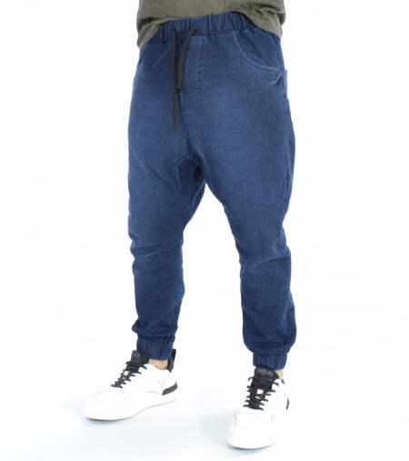 HERREN DENIM DROP CROTCH PANTS SPRING TRENDFIELD - Img 5