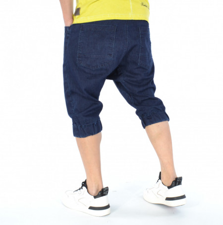 HERREN DENIM DROP CROTCH SHORTS TRENDFIELD - Img 2