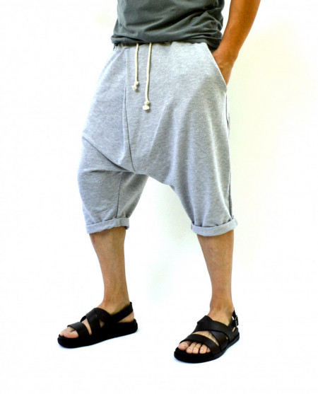 MEN&#039;S DROP CROTCH SWEATSHORTS - Img 2