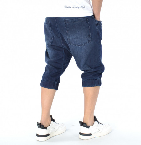 HERREN DENIM DROP CROTCH SHORTS TRENDFIELD - Img 3