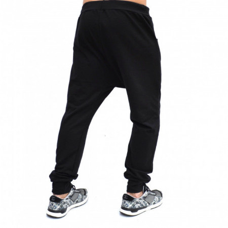 Men&#039;s Black joggers drop crotch sweat pants SPRING/SUMMER - Img 4