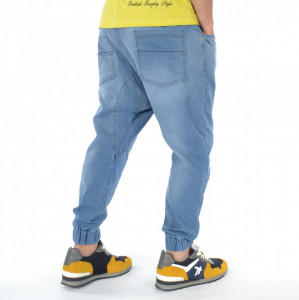 HERREN DENIM DROP CROTCH PANTS SPRING TRENDFIELD - Img 4