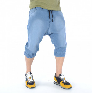 HERREN DENIM DROP CROTCH SHORTS TRENDFIELD - Img 6