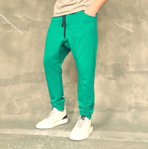 HERREN DROP GROTCH STRICKPANTS TRENDFIELD FRÜHLING HERBST - Img 2
