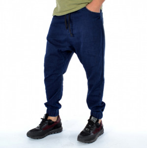 MEN'S DENIM DROP CROTCH PANTS TRENDFIELD SPRING - Img 3