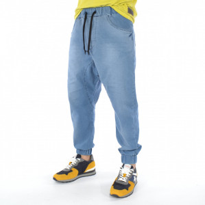 MEN'S DENIM DROP CROTCH PANTS TRENDFIELD SPRING - Img 5