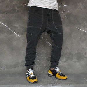 MEN'S JOGGERS DROP CROTCH SWEATPANTS SPRING/FALL TRENDFIELD - Img 6
