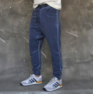 MEN'S JOGGERS DROP CROTCH SWEATPANTS SPRING/FALL TRENDFIELD - Img 3