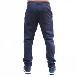 PANTALONI DE TRENING BARBAȚI CLASIC ALBASTRU-VIOLET TOAMNĂ/IARNĂ - Img 2